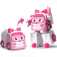 4" TRANSFORMING ROBOT - 2pcs Bundle (POLI, AMBER)