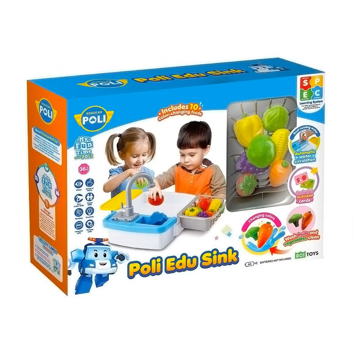 Robocar Poli Edu Sink Playset