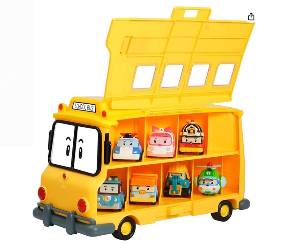 Robocar Poli School Bus Carrying Case – Official Robocar POLI Toys