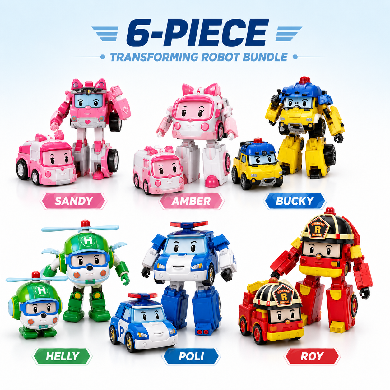 6 Piece 4 Inch Ultimate Bundle