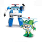 4"TRANSFORMING ROBOT - 2pcs Bundle (POLI, HELLY)